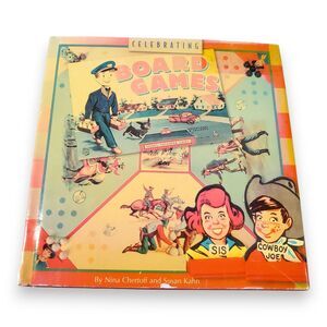 Celebrating Board Games Book Hardcover 2006 History Chertoff Kahn Retro Monopoly